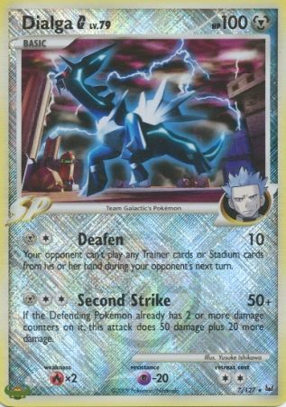 Dialga G (7/127) (League Promo) [Platinum: Base Set] | Tables and Towers