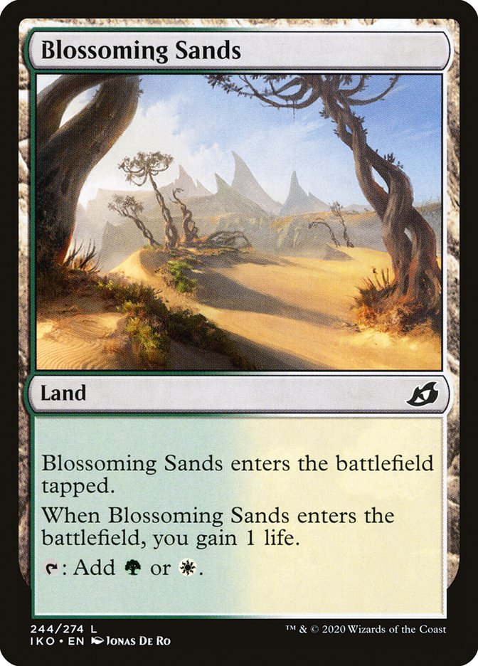 Blossoming Sands [Ikoria: Lair of Behemoths] | Tables and Towers