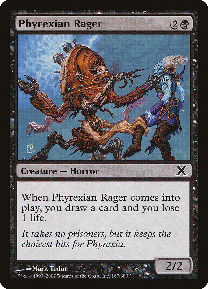 Phyrexian Rager [Tenth Edition] | Tables and Towers