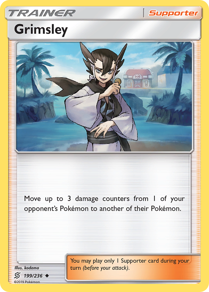 Grimsley (199/236) [Sun & Moon: Unified Minds] | Tables and Towers