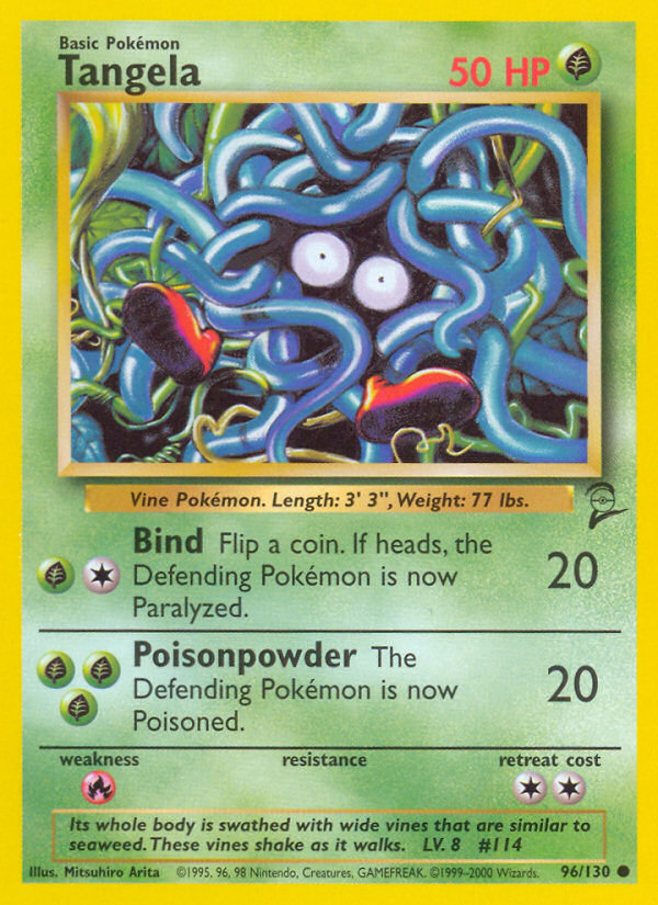 Tangela (96/130) [Base Set 2] | Tables and Towers