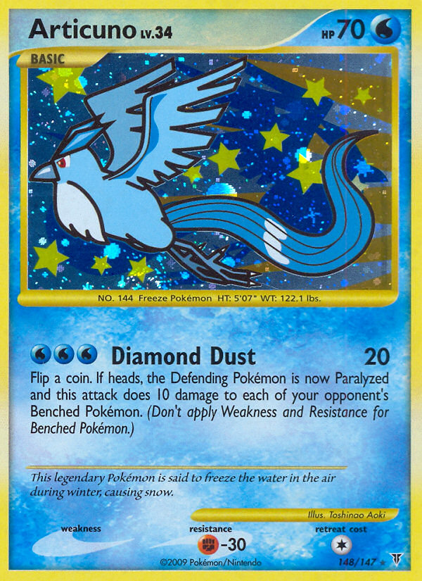 Articuno (148/147) [Platinum: Supreme Victors] | Tables and Towers