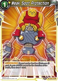 Weak Spot Protection (BT7-095_PR) [Assault of the Saiyans Prerelease Promos] | Tables and Towers