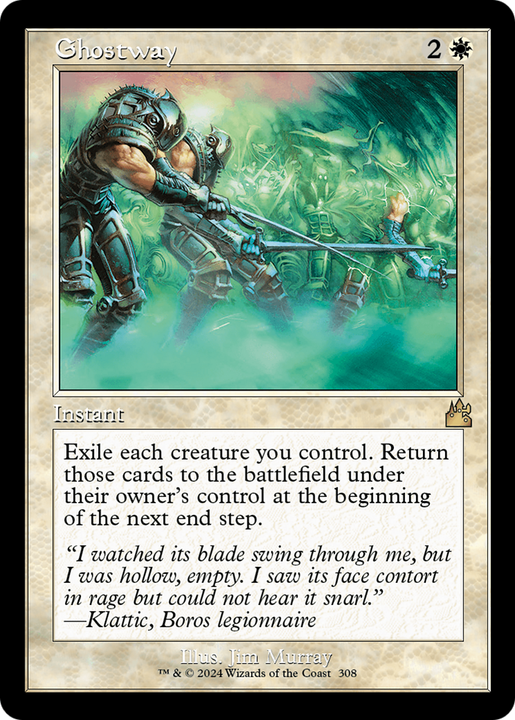 Ghostway (Retro Frame) [Ravnica Remastered] | Tables and Towers