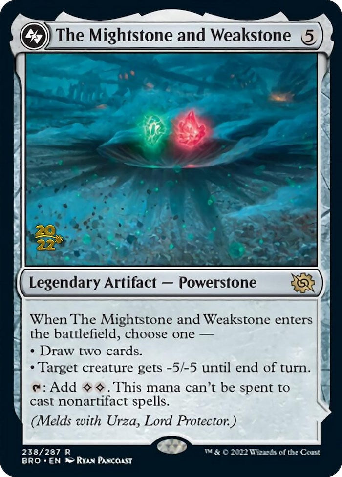 The Mightstone and Weakstone [The Brothers' War Prerelease Promos] | Tables and Towers