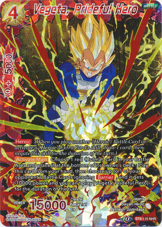 Vegeta, Prideful Hero (BT8-125) [Malicious Machinations] | Tables and Towers