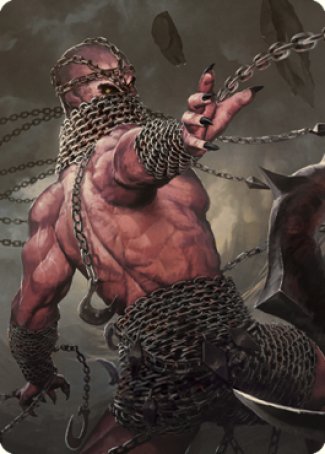 Chain Devil Art Card [Commander Legends: Battle for Baldur's Gate Art Series] | Tables and Towers