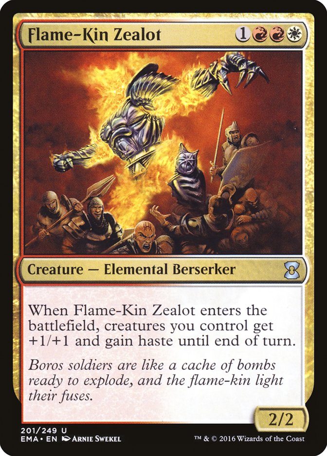 Flame-Kin Zealot [Eternal Masters] | Tables and Towers