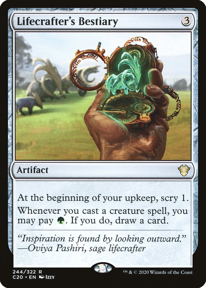 Lifecrafter's Bestiary [Commander 2020] | Tables and Towers