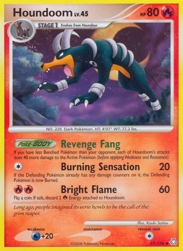 Houndoom (57/146) [Diamond & Pearl: Legends Awakened] | Tables and Towers