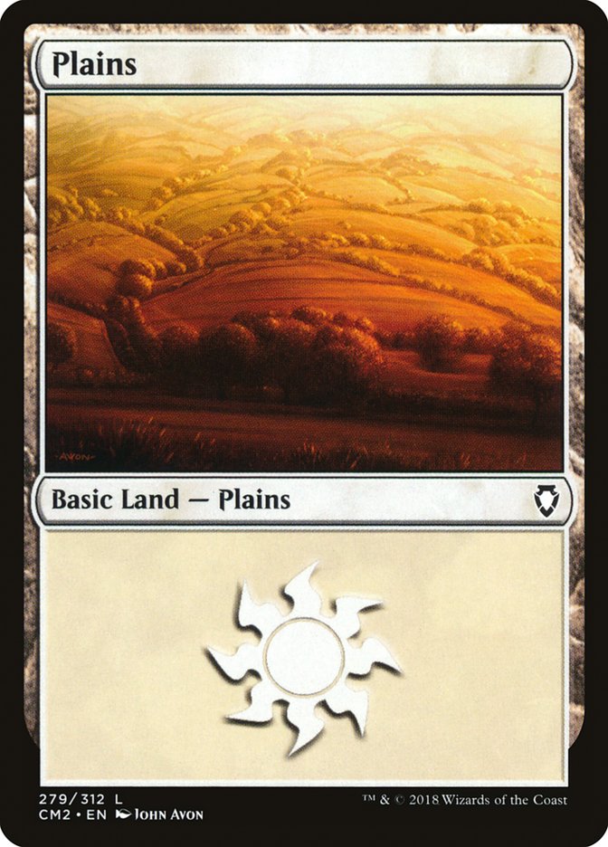 Plains (279) [Commander Anthology Volume II] | Tables and Towers