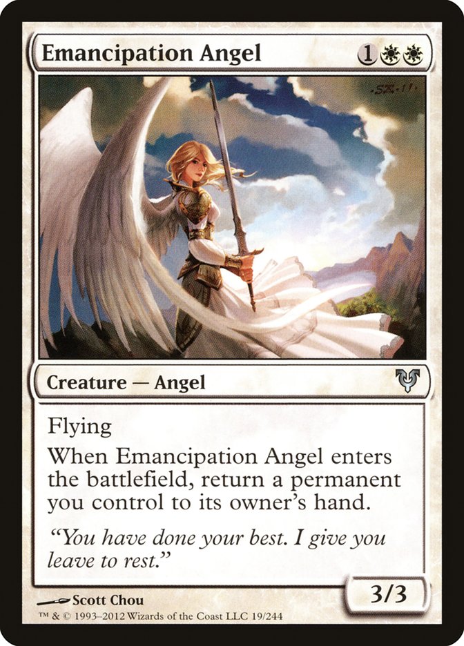 Emancipation Angel [Avacyn Restored] | Tables and Towers