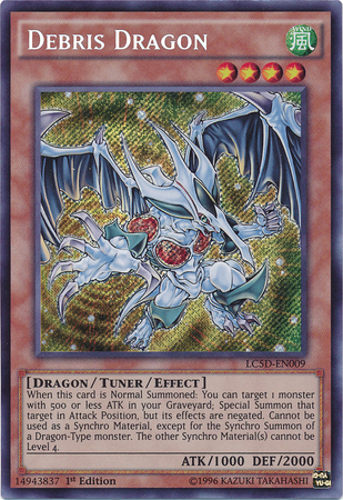 Debris Dragon [LC5D-EN009] Secret Rare | Tables and Towers