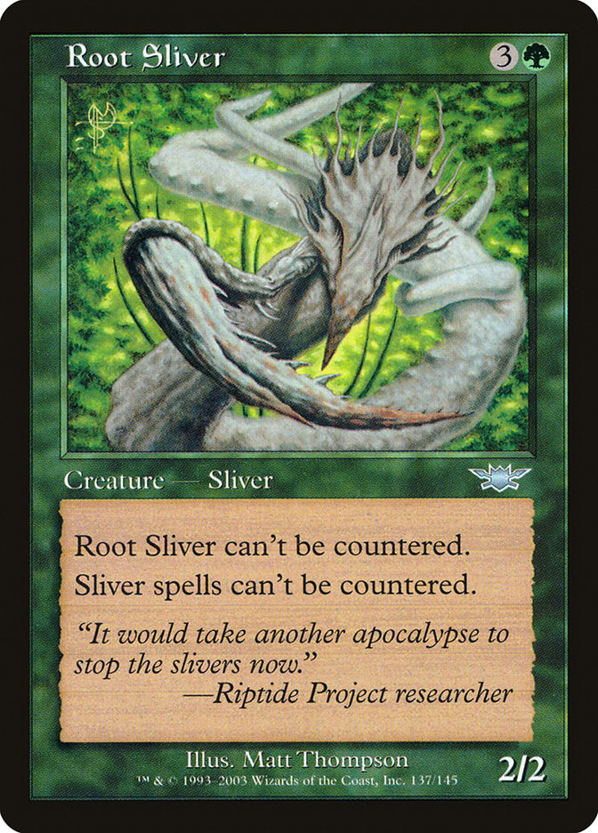 Root Sliver [Legions] | Tables and Towers