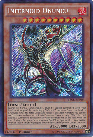 Infernoid Onuncu [SECE-EN019] Secret Rare | Tables and Towers