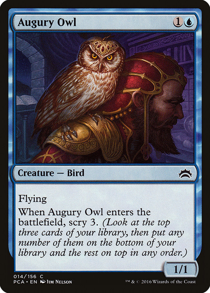 Augury Owl [Planechase Anthology] | Tables and Towers