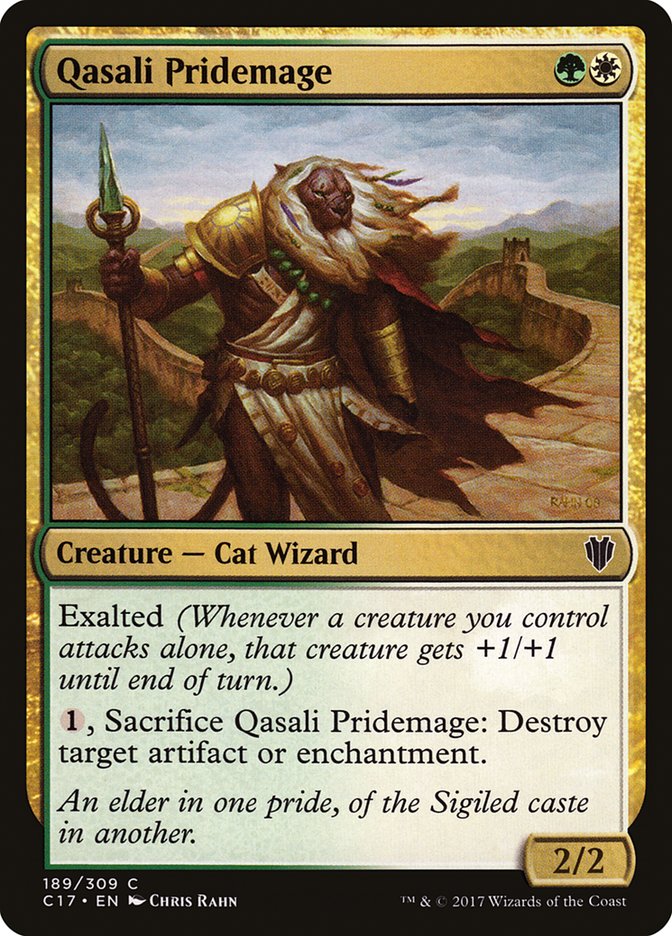 Qasali Pridemage [Commander 2017] | Tables and Towers