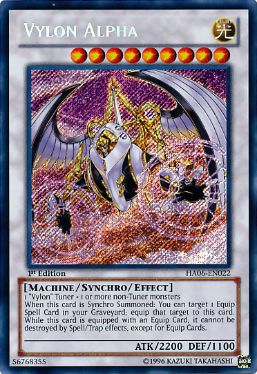 Vylon Alpha [HA06-EN022] Secret Rare | Tables and Towers