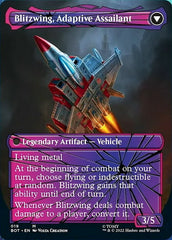 Blitzwing, Cruel Tormentor // Blitzwing, Adaptive Assailant (Shattered Glass) [Transformers] | Tables and Towers