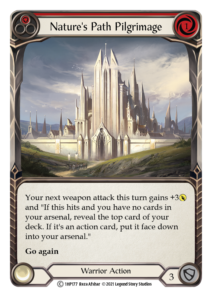 Nature's Path Pilgrimage (Red) [1HP177] (History Pack 1) | Tables and Towers