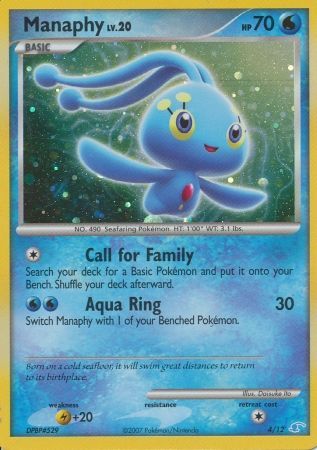 Manaphy (4/12) [Diamond & Pearl: Trainer Kit - Manaphy] | Tables and Towers