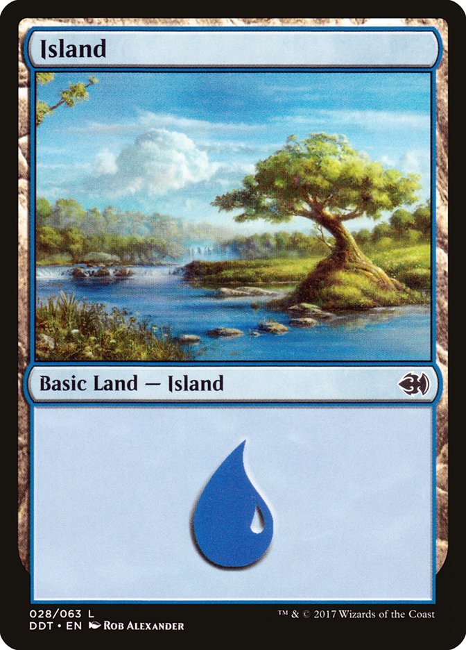 Island (28) [Duel Decks: Merfolk vs. Goblins] | Tables and Towers