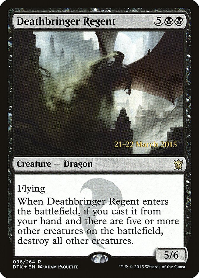 Deathbringer Regent [Dragons of Tarkir Prerelease Promos] | Tables and Towers