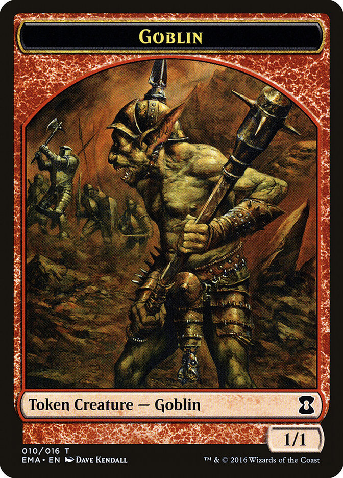 Goblin Token [Eternal Masters Tokens] | Tables and Towers