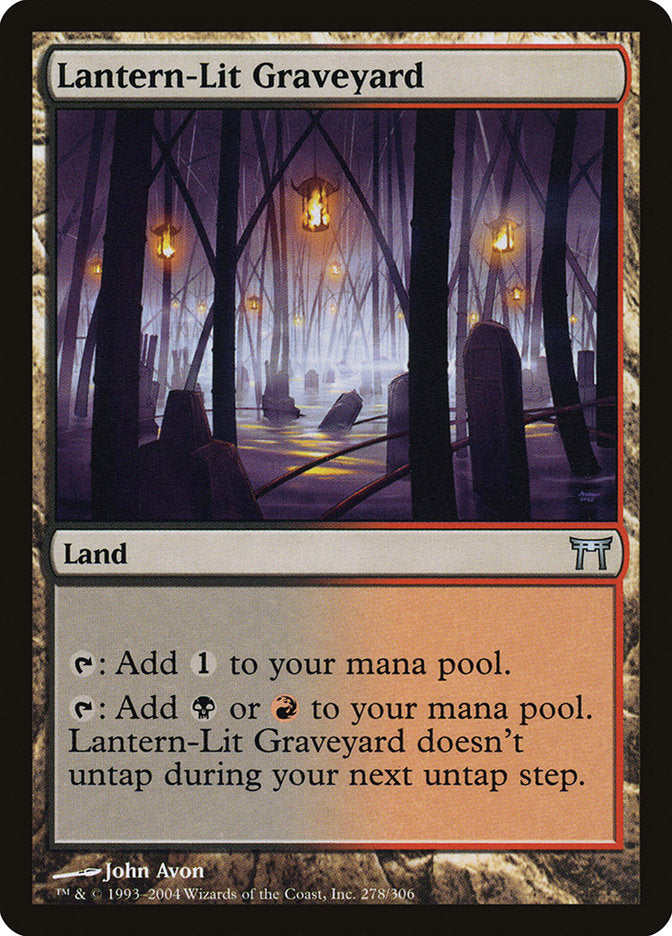 Lantern-Lit Graveyard [Champions of Kamigawa] | Tables and Towers