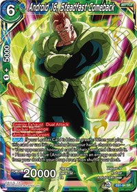 Android 16, Steadfast Comeback (EB1-64) [Battle Evolution Booster] | Tables and Towers