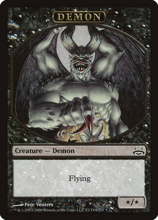 Demon Token [Duel Decks: Divine vs. Demonic Tokens] | Tables and Towers