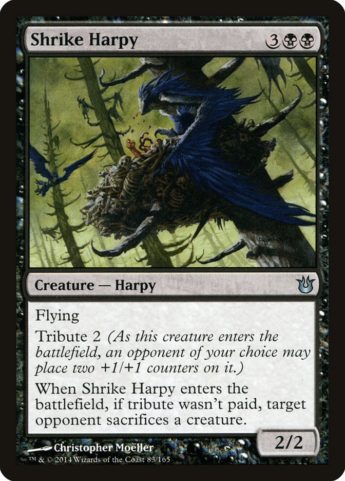 Shrike Harpy [Born of the Gods] | Tables and Towers