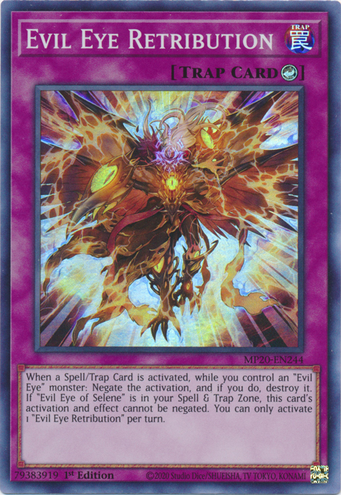 Evil Eye Retribution [MP20-EN244] Super Rare | Tables and Towers