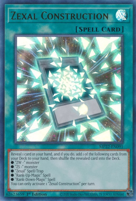 Zexal Construction [MP22-EN091] Ultra Rare | Tables and Towers