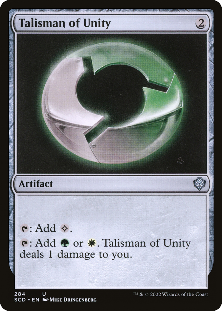 Talisman of Unity [Starter Commander Decks] | Tables and Towers