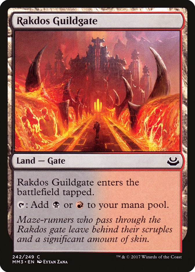 Rakdos Guildgate [Modern Masters 2017] | Tables and Towers