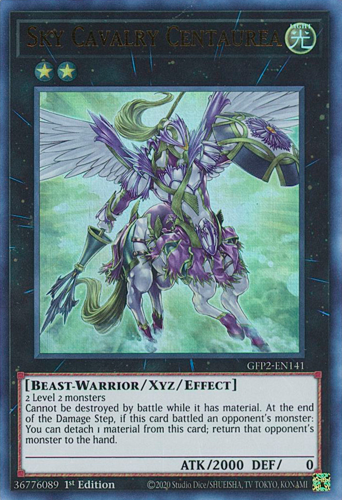 Sky Cavalry Centaurea [GFP2-EN141] Ultra Rare | Tables and Towers