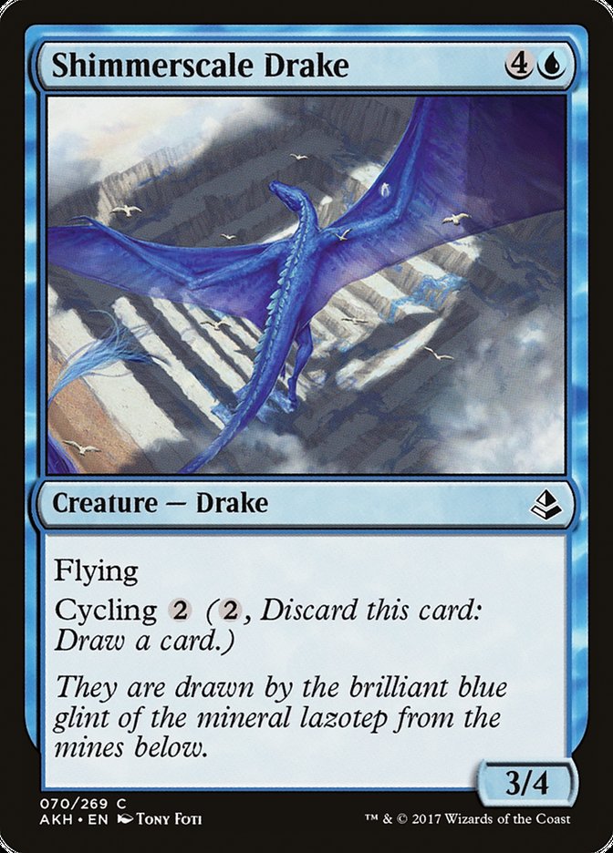 Shimmerscale Drake [Amonkhet] | Tables and Towers