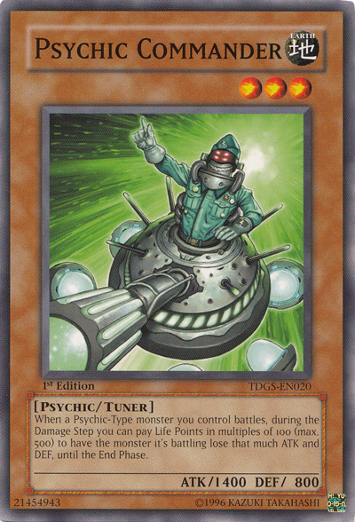 Psychic Commander [TDGS-EN020] Common | Tables and Towers