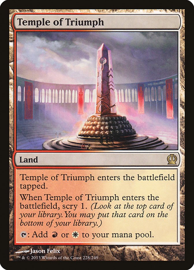 Temple of Triumph [Theros] | Tables and Towers