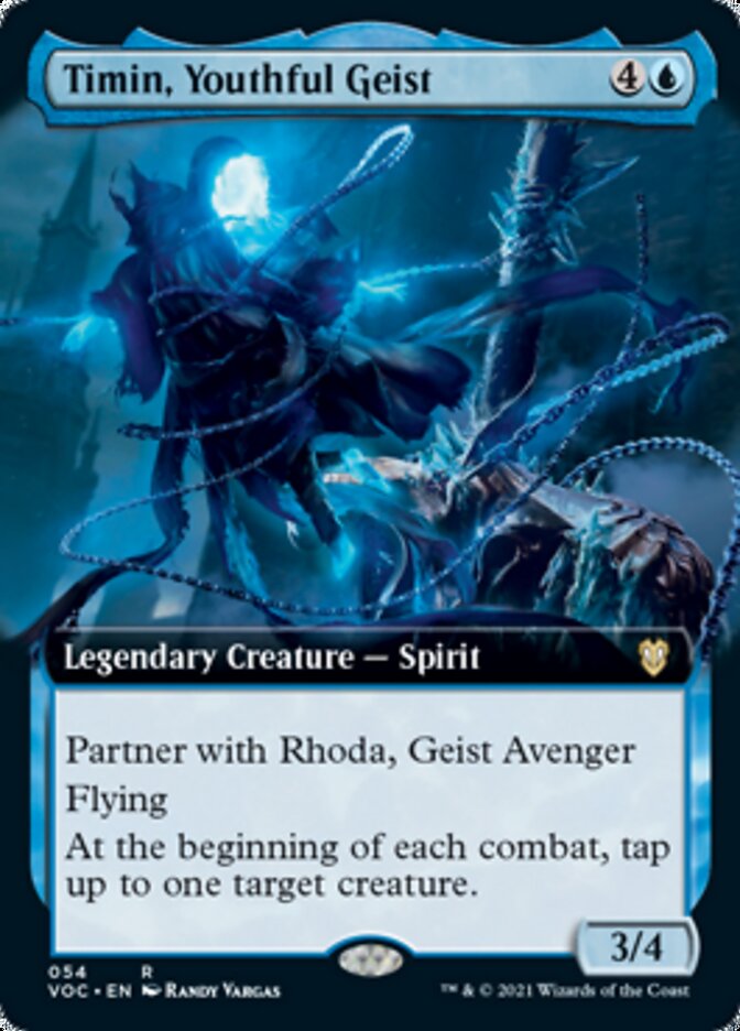 Timin, Youthful Geist (Extended Art) [Innistrad: Crimson Vow Commander] | Tables and Towers