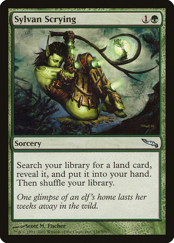 Sylvan Scrying [Mirrodin] | Tables and Towers