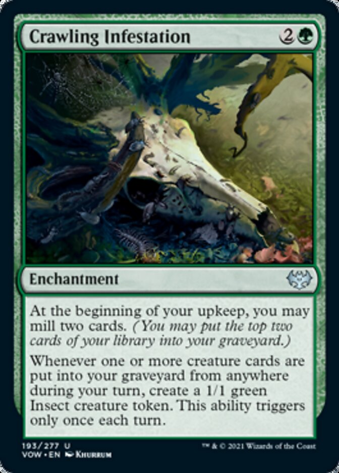 Crawling Infestation [Innistrad: Crimson Vow] | Tables and Towers