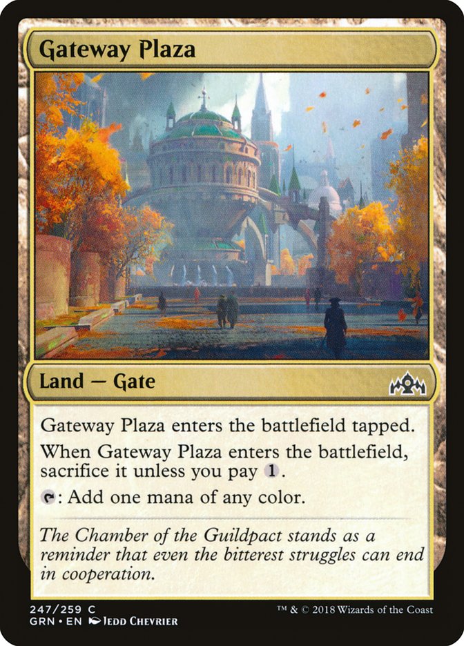 Gateway Plaza [Guilds of Ravnica] | Tables and Towers