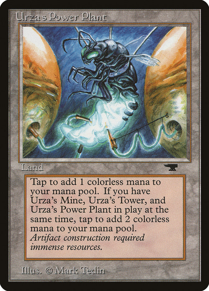 Urza's Power Plant (Insect) [Antiquities] | Tables and Towers