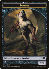 Germ // Zombie (016/036) Double-Sided Token [Commander 2014 Tokens] | Tables and Towers