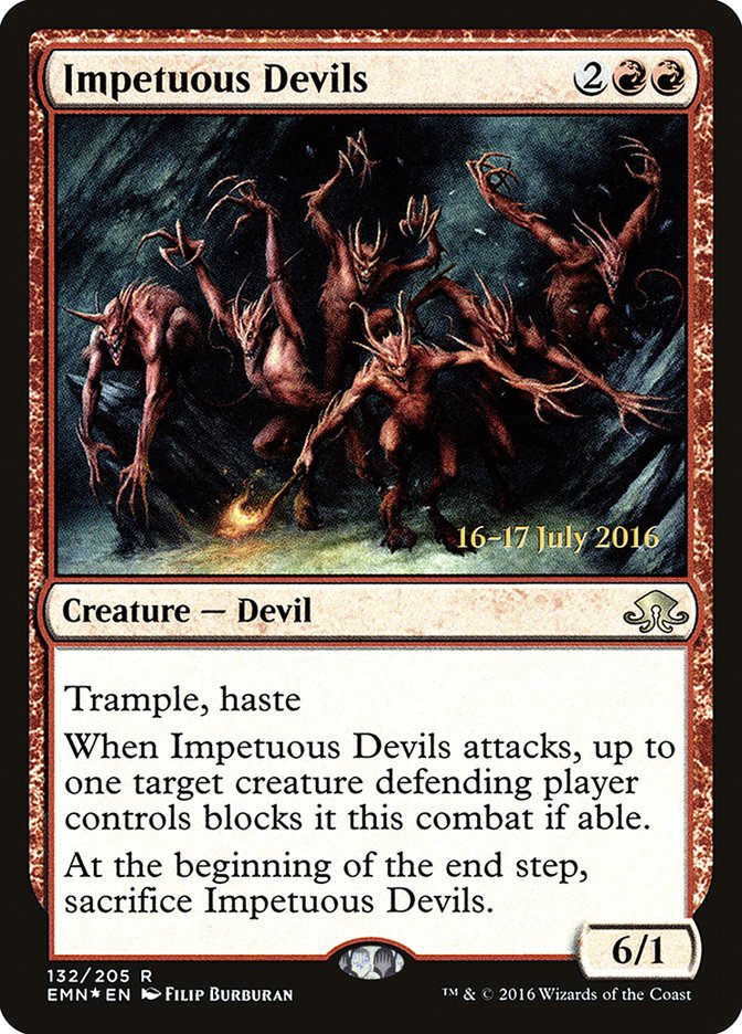 Impetuous Devils [Eldritch Moon Prerelease Promos] | Tables and Towers