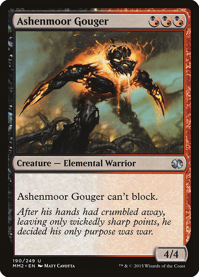 Ashenmoor Gouger [Modern Masters 2015] | Tables and Towers