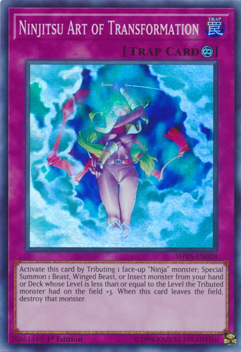 Ninjitsu Art of Transformation [SHVA-EN028] Super Rare | Tables and Towers