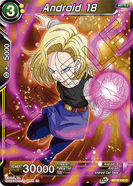 Android 18 (Common) (BT13-110) [Supreme Rivalry] | Tables and Towers